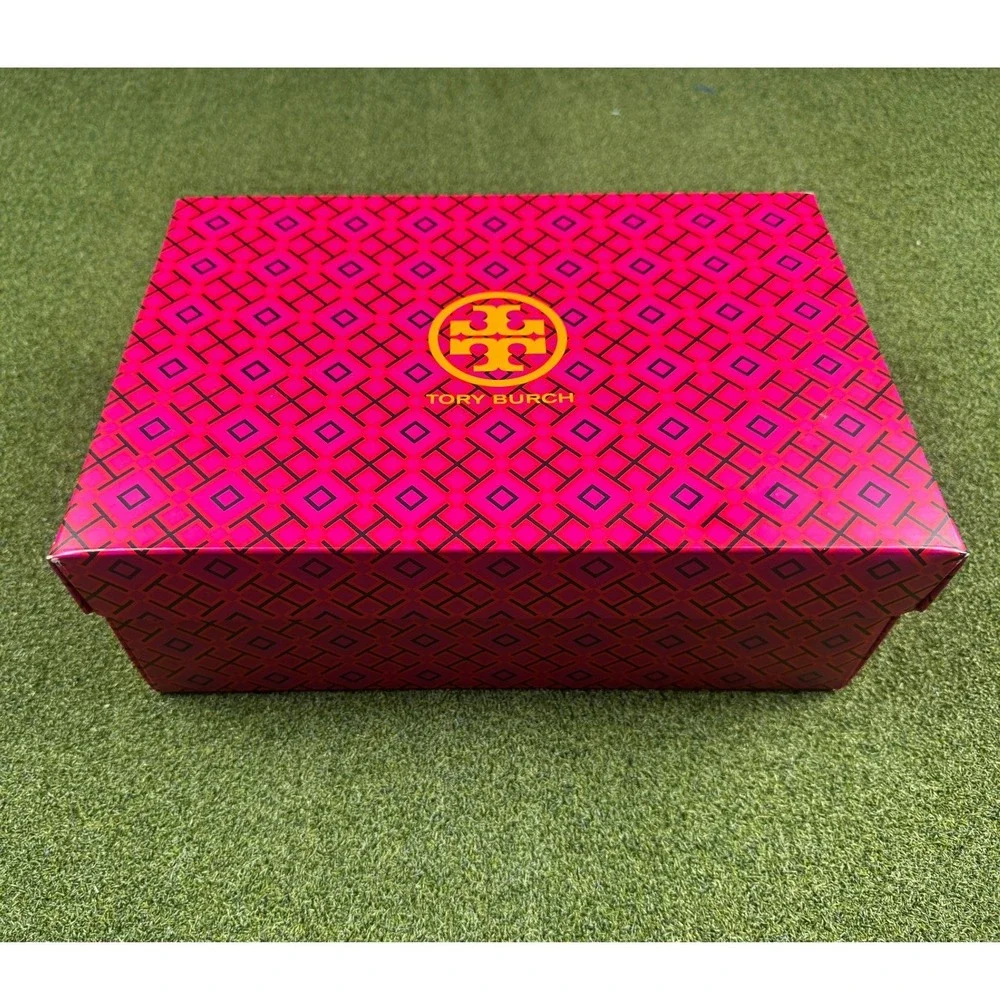 Tory Burch Shoe‎ Box Good Luck Trainer Size 7 Pink Orange